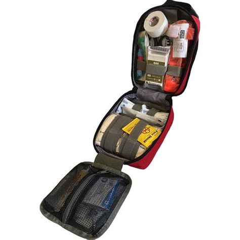 Rescue essentials - Add To Quote. SKU: 70-0981. Description. Reviews. The Rescue Essentials Bleeding Control Bag can hold a variety of supplies and has high visibility "BLEEDING CONTROL" labeling. This bag can also be purchased with medical supplies included here. Dimensions: 5" H x 8.5" W x 4" D. Related Products.